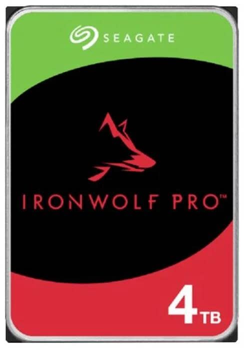 Seagate IronWolf Pro 3,5" interne Festplatte 4TB SATA III Bulk NAS-tauglich
