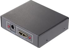 SpeaKa Professional HDMI-Splitter 2 Port 3D-fähig schwarz