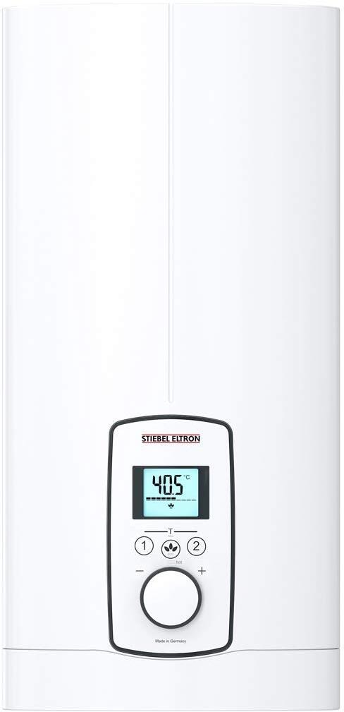 Stiebel Eltron DEL 27 Plus Durchlauferhitzer Warmwasserbereiter 24,4/27kW Übertischmontage elektronisch weiß