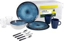 Brunner Breeze Melamin-Geschirrset Campinggeschirr 2-Personen 18-teilig Camping Wagner Edition