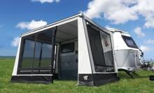 Wigo Rolli Touring Seitenwände für Triton Troll Puck Pan Familia ab 2010 250x200cm grau