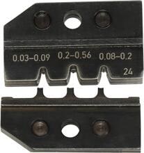 Knipex 97 49 24 Crimpeinsatz D-Sub-Stecker geeignet für HD 20 HDE-Stecker 0,03-0,56mm²