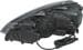 1 Paar Osram LEDriving Xenarc Golf VI Komplett-Scheinwerfer Xenon 12V 25 Watt schwarz