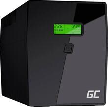 Green Cell GC-UPS09 USV-Notstromversorgung Überspannungsschutz 2000VA 1400W schwarz