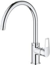 Grohe Start Loop Einhand-Spültischbatterie Hochdruck herausziehbare Laminarbrause chrom