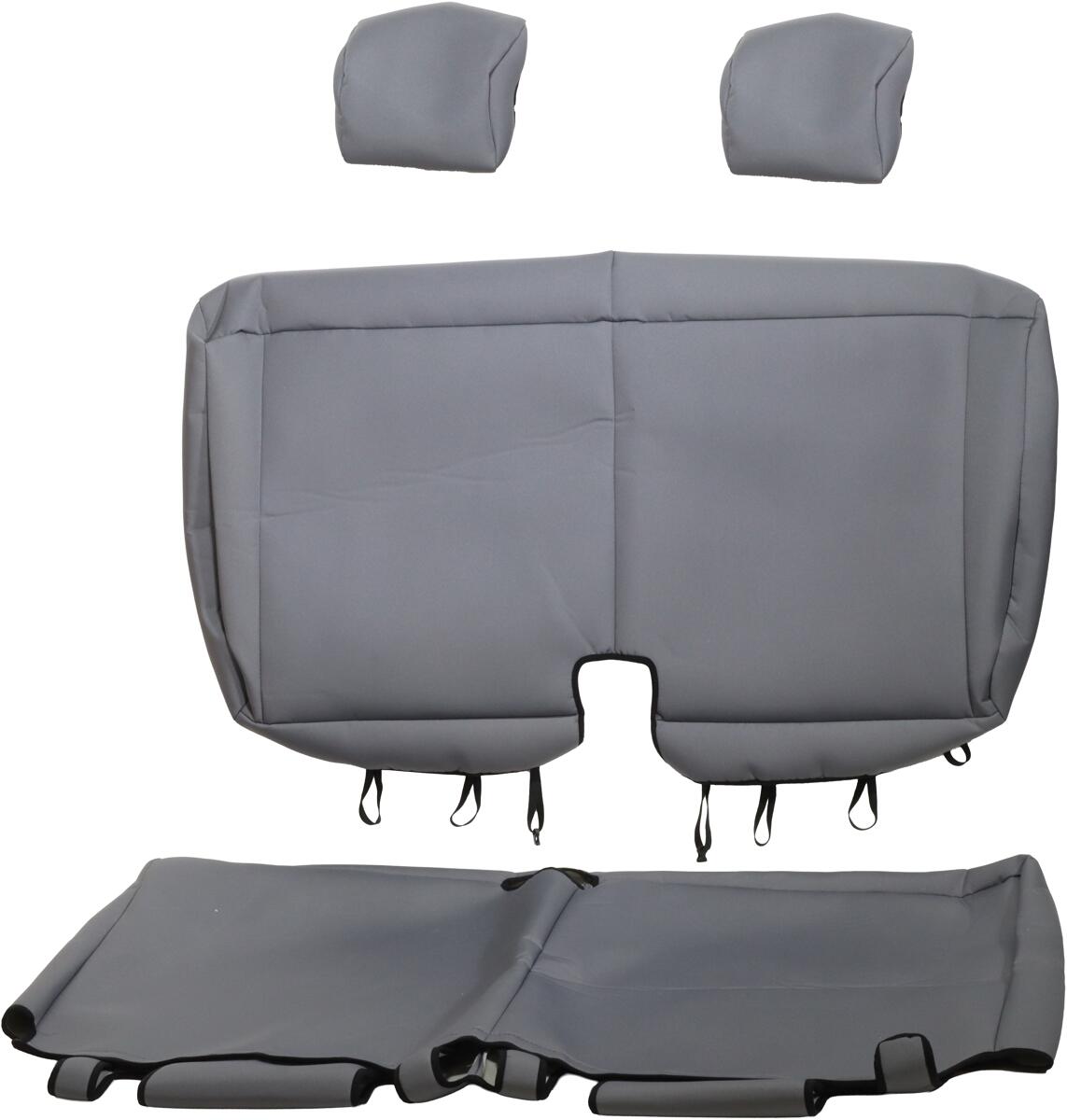 Drive Dressy Rückbankbezug Sitzbezug für Campster Vanster Reisemobil dark-grey