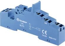 10 Stück Finder 95.P3 Relaissockel für Serie 40 99 86 Push-In-Klemme blau