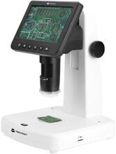 Toolcraft TO-9076404 5" LCD-Digitalmikroskop Polarisator 300x Auflicht Durchlicht