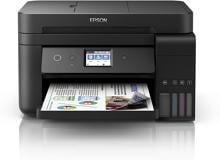 Epson EcoTank ET-4750 Farbtintenstrahl-Multifunktionsgerät Drucker Kopierer Scanner Fax Duplex WLAN ADF schwarz