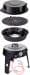 Cadac Safari Chef 30 LP Combo Multifunktionsgrill Campinggrill Outdoor 30mbar