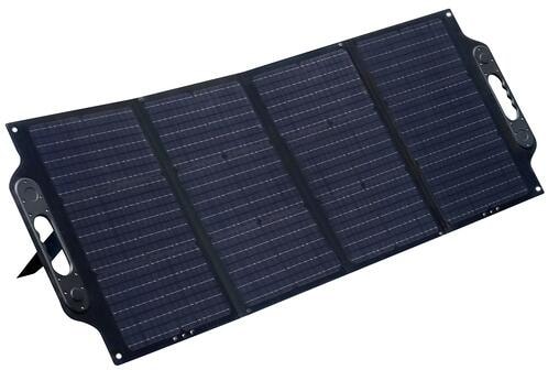 Faltbares Monokristallines Solarmodul Solarplatte Solarsystem Krokoklemmen DC Anschluss 100W