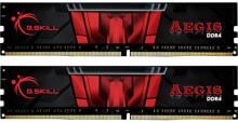 G.Skill Aegis F4-3200C16D-16GIS PC-Arbeitsspeicher Kit DDR4 16GB 2x 8GB Non-ECC 3200MHz 288pin DIMM CL16-18-18-38