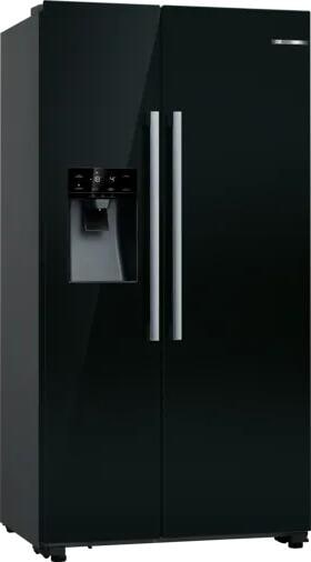 Bosch KAD93ABEP Side-by-Side Stand-Kühl-Gefrierkombination 90,8cm breit 562 Liter NoFrost SuperKühlen Crushed Eis Eiswürfel Wasser Festwasseranschluss