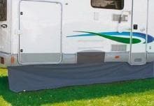 Fiamma Skirting Motorhome Wohnmobil-Bodenschürze Windblende für Privacy Room 550cm Camping Reisemobil grau