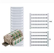 500 Stück Weidmüller DEK 6 FSZ 11-20 Klemmenmarkierer Gerätemarkierer für Steckverbinder 5x6mm weiß