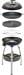 CADAC Carri Chef 50 BBQ/Dome/Paella pan Gasgrill Campinggrill 50mbar Exklusiv Wagner Edition schwarz