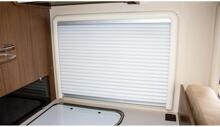 Remis REMIflair IV Duo-Plissee-Rollo Doppelrollo Insektenschutz Sonnenschutz 900x550mm Camping Wohnwagen