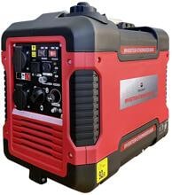 Toolcraft QL2000I Benzin Inverter-Stromerzeuger 4-Takt 4 Liter 230V/AC 12V/DC 1700 Watt rot schwarz