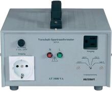 Voltcraft AT-1500 NV Vorschalt-Transformator Spannungswandler 1500 Watt 240V/AC grau
