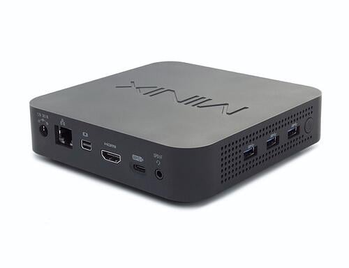 Minix NEO J50C-8SE V2 Mini PC Intel Celeron J4125 4x 2GHz 8GB RAM 240GB SSD UHD Graphics 600 Windows