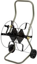 Hozelock 59506 Professional Schlauchwagen Schlauchtrommel Metall leer schwarz grau