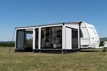 Wigo Rolli Modul Inuit Markisenvorzelt Markisenwand Seitenwand-Set Camping Wohnwagen Wohnmobil