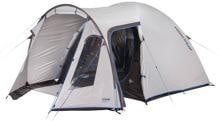 High Peak Tessin 4.0 4-Personen Zelt Kuppelzelt Camping Outdoor nimbus grau