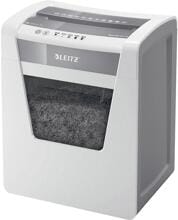 Leitz IQ Office Aktenvernichter Akten Dokumenten Schredder Schnitt 4x40mm 23l Blattanzahl max.15 Sicherheitsstufe 4 weiß