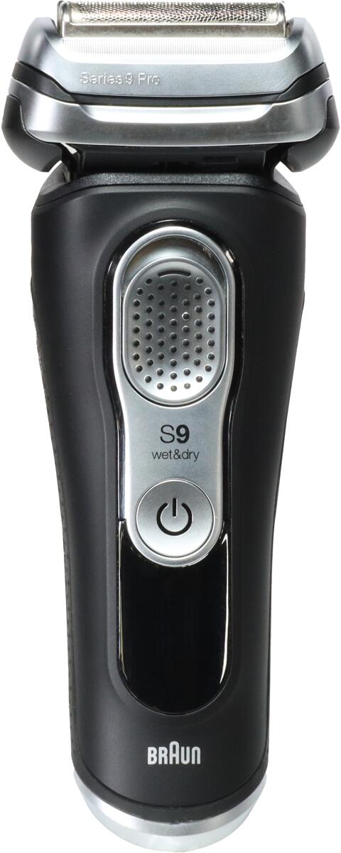 Braun Series 9 Premium elektrischer Folienrasierer Herren-Rasierer 4+1 Scherkopf Trimmer nass trocken schwarz