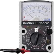 Voltcraft VC-5080 Hand-Multimeter Spannungsmessgerät Strommessgerät CAT III 500V analog