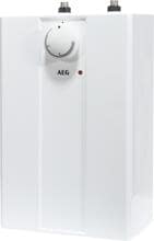 AEG HUZ 5 Basis Warmwasserspeicher Kleinspeicher offen drucklos Untertischmontage 5 Liter weiß