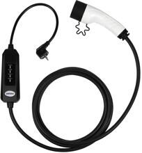 Absina 52-230-1001 elektrische mobile Ladestation AC-Ladeleitung Elektrofahrzeugen 3000W 600cm schwarz weiß