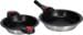 Camp4 Quick Clack Pfannen-Set 5tlg. Camping Wohnwagen Wohnmobil Edelstahl