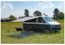 Reimo Como Sonnendach Sonnensegel Vordach Wohnwagen Wohnmobil Camping Gr. 5 400x240cm anthrazit