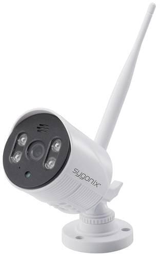 Sygonix SY-5046554 Funk-Überwachungskamera-Set 8-Kanal mit 1 Kamera 1920x1080 Pixel 2,4GHz