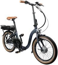 Blaupunkt Franzi E-Faltrad Fahrrad lava grau matt