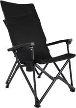 Uquip Barry Faltstuhl Klappstuhl Campingstuhl Outdoor Garten schwarz