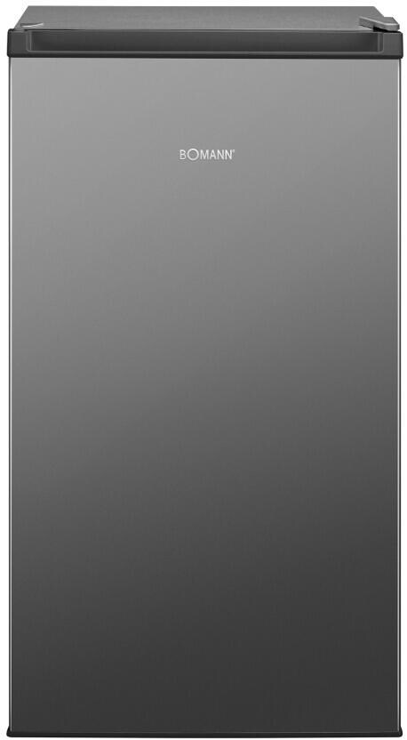 Bomann KS 7257 Stand-Kühlschrank 45cm breit 83 Liter LED-Innenraumbeleuchtung graphit