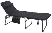 Crespo CR AP-363/80 XL Air-Deluxe Campingliege Gartenliege Outdoor schwarz
