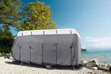 Brunner Caravan Cover 12M Wohnwagen-Schutzhülle 650-700cm atmungsaktiv UV stabil Camping