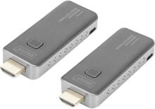 Digitus DS-55318 HDMI-Funkübertragung-Set 50m 5GHz 1920x1080 Pixel schwarz silber