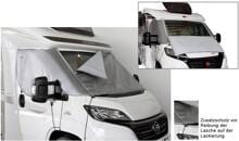 Hindermann Classic Thermomatte Außenisoliermatte Frontscheibenabdeckung für Fiat Ducato ab Bj. 2006 silbergrau