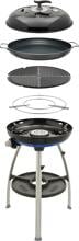 CADAC Carri Chef 50 BBQ/Dome/Paella pan Gasgrill Campinggrill 50mbar Exklusiv Wagner Edition schwarz