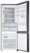 Samsung RB53DG706AB1EF Stand-Kühl-Gefrierkombination 76cm breit 538 Liter No Frost+ AI Energy Mode Urlaubsschaltung Twist Ice Maker Premium Black Steel