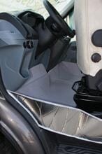 Hindermann Fußraum-Isolierung Wannenform für Ford Transit ab 2014 ohne Getränkehalteraussparung hellgrau