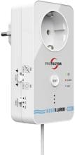 Protector 15021 Wassermelder Wasseralarm Wächter mit externem Sensor netzbetrieben weiß