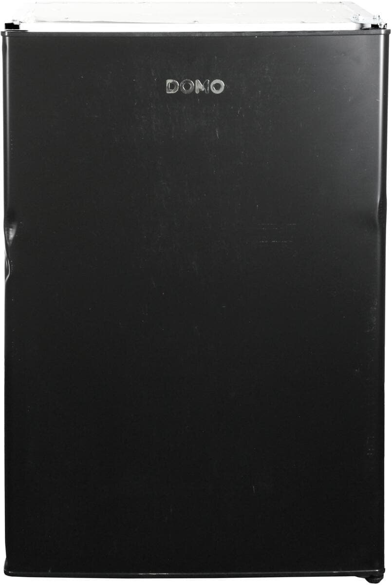 Domo DO91124 Tischkühlschrank mit Gefrierfach 54,5 cm breit 108 Liter schwarz matt