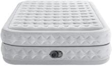Intex Deluxe Supreme Air-Flow Queen Luftbett Luftmatratze Gästebett 2-Personen 203x152x51cm grau