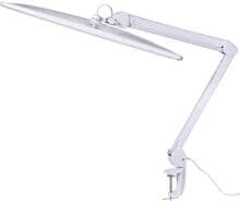 Renkforce RF-5844696 LED-Klemmleuchte Tischleuchte 21 Watt weiß