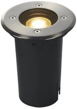 SLV Solasto 120 LED-Bodeneinbauleuchte GU10 51mm IP67 rund Outdoor edelstahl